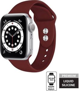 Crong Pasek Apple Watch 42/44 mm bordowy 8