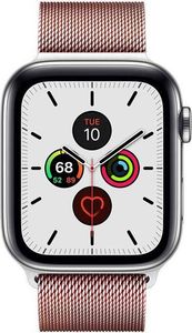 Crong Pasek Milano Steel Apple Watch 38/40 mm różowe złoto 4