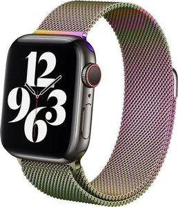 Crong Pasek Milano Steel Apple Watch 38/40 mm opalizujący 6