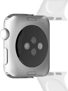 Puro PURO ICON - Elastyczny pasek sportowy do Apple Watch 38 / 40 mm (S/M & M/L) (biały) 4
