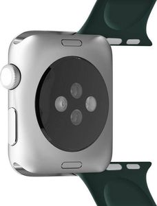Puro PURO ICON - Elastyczny pasek sportowy do Apple Watch 42 / 44 mm (S/M & M/L) (ciemnozielony) 4