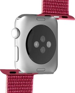 Puro PURO Nylon - Pasek do Apple Watch 42 / 44 mm (Karalowy/Różowy) 2