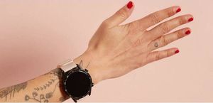 Puro PURO ICON Multibrand Wristband Uniwersalny pasek smartwatch 22 mm (S/M & M/L) (piaskowy róż) 3