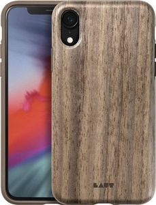 Laut Laut PINNACLE - Etui iPhone XR z prawdziwego drewna (Walnut) 2