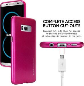 Mercury Mercury I-Jelly - Etui Samsung Galaxy S8+ (fuksja) 5