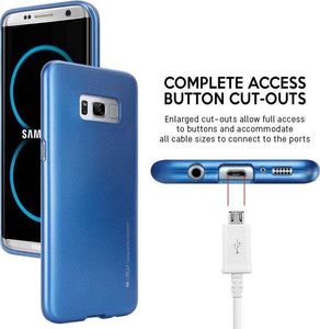Mercury Mercury I-Jelly - Etui Samsung Galaxy S8 (niebieski) 5