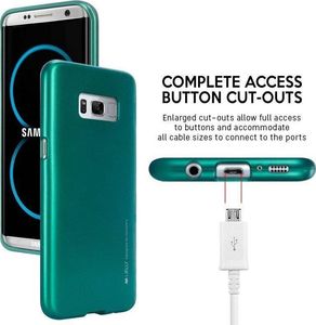 Mercury Mercury I-Jelly - Etui Samsung Galaxy S8+ (zielony) 5