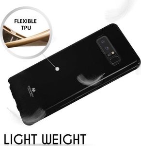 Mercury Mercury Transparent Jelly - Etui Samsung Galaxy Note 8 (2017) (czarny/przezroczysty) 3