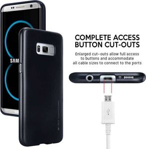 Mercury Mercury I-Jelly - Etui Samsung Galaxy S8 (czarny) 5