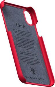 Nordic Elements Nordic Elements Saeson Idun - Materiałowe etui iPhone Xs / X (Red) 12