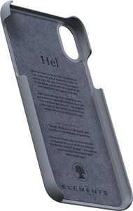 Nordic Elements Nordic Elements Original Hel - Drewniane etui iPhone Xs / X (Mid Grey) 14