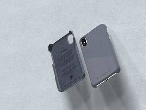 Nordic Elements Nordic Elements Original Hel - Drewniane etui iPhone Xs / X (Mid Grey) 5