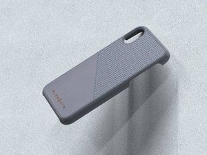 Nordic Elements Nordic Elements Original Hel - Drewniane etui iPhone Xs / X (Mid Grey) 6