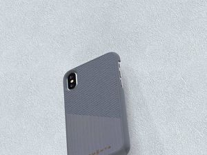 Nordic Elements Nordic Elements Original Hel - Drewniane etui iPhone Xs / X (Mid Grey) 7