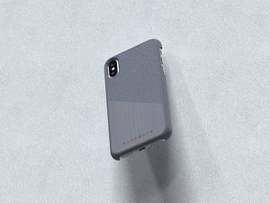 Nordic Elements Nordic Elements Original Hel - Drewniane etui iPhone Xs / X (Mid Grey) 8