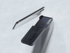 Nordic Elements Nordic Elements Original Hel - Drewniane etui iPhone Xs / X (Mid Grey) 9