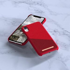 Nordic Elements Nordic Elements Saeson Freja - Materiałowe etui iPhone XR (Red) 14