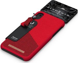 Nordic Elements Nordic Elements Saeson Freja - Materiałowe etui iPhone XR (Red) 7