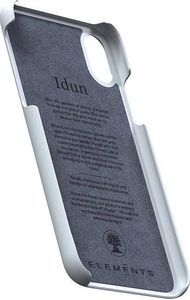 Nordic Elements Nordic Elements Original Idun - Materiałowe etui iPhone Xs / X (Light Grey) 16