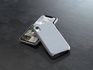 Nordic Elements Nordic Elements Original Idun - Materiałowe etui iPhone XR (Light Grey) 8