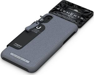 Nordic Elements Nordic Elements Original Idun - Materiałowe etui iPhone XR (Mid Grey) 12