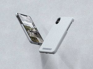 Nordic Elements Nordic Elements Original Idun - Materiałowe etui iPhone Xs Max (Light Grey) 6