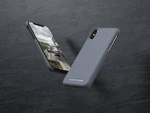Nordic Elements Nordic Elements Original Idun - Materiałowe etui iPhone Xs Max (Mid Grey) 4