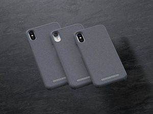 Nordic Elements Nordic Elements Original Idun - Materiałowe etui iPhone Xs Max (Mid Grey) 7