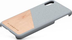 Nordic Elements Nordic Elements Original Hel - Drewniane etui iPhone Xs Max (Light Grey) 7