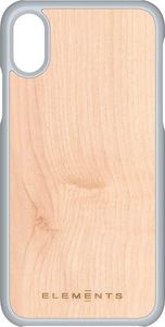 Nordic Elements Nordic Elements Original Gefion - Drewniane etui iPhone Xs / X (Light Grey) 17