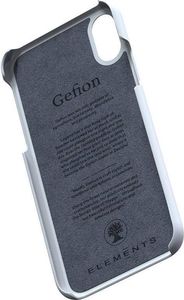 Nordic Elements Nordic Elements Original Gefion - Drewniane etui iPhone Xs / X (Light Grey) 3