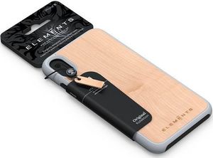 Nordic Elements Nordic Elements Original Gefion - Drewniane etui iPhone Xs / X (Light Grey) 8