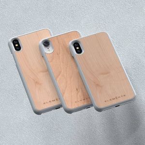 Nordic Elements Nordic Elements Original Gefion - Drewnianie etui iPhone XR (Light Grey) 14