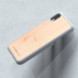 Nordic Elements Nordic Elements Original Gefion - Drewnianie etui iPhone XR (Light Grey) 5