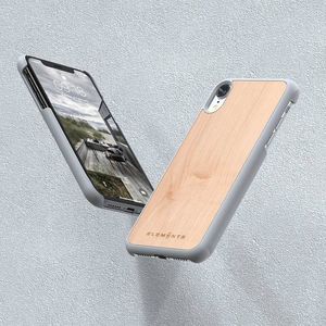 Nordic Elements Nordic Elements Original Gefion - Drewnianie etui iPhone XR (Light Grey) 6