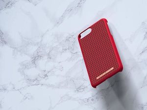 Nordic Elements Nordic Elements Saeson Idun - Materiałowe etui iPhone 8 Plus / 7 Plus / 6s Plus / 6 Plus (Red) 3