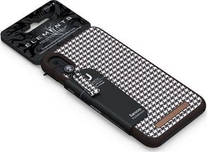 Nordic Elements Nordic Elements Saeson Idun - Materiałowe etui iPhone 8 Plus / 7 Plus / 6s Plus / 6 Plus (Dark Brown Pattern 2) 7