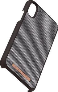 Nordic Elements Nordic Elements Saeson Idun - Materiałowe etui iPhone Xs / X (Dark Brown Pattern 1) 11