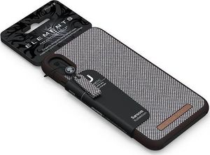 Nordic Elements Nordic Elements Saeson Idun - Materiałowe etui iPhone Xs / X (Dark Brown Pattern 1) 17