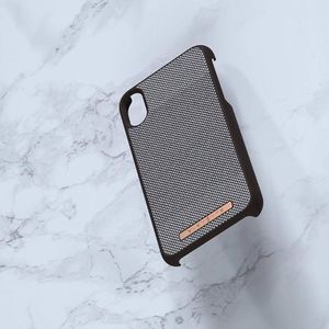 Nordic Elements Nordic Elements Saeson Idun - Materiałowe etui iPhone Xs / X (Dark Brown Pattern 1) 4