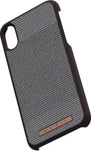Nordic Elements Nordic Elements Saeson Idun - Materiałowe etui iPhone Xs / X (Dark Brown Pattern 1) 10