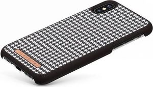 Nordic Elements Nordic Elements Saeson Idun - Materiałowe etui iPhone Xs / X (Dark Brown Pattern 2) 15