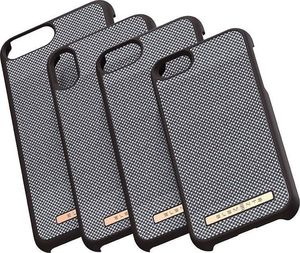 Nordic Elements Nordic Elements Saeson Idun - Materiałowe etui iPhone XR (Dark Brown Pattern 1) 12