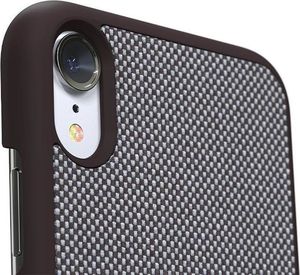 Nordic Elements Nordic Elements Saeson Idun - Materiałowe etui iPhone XR (Dark Brown Pattern 1) 9