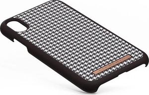 Nordic Elements Nordic Elements Saeson Idun - Materiałowe etui iPhone XR (Dark Brown Pattern 2) 7