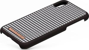 Nordic Elements Nordic Elements Saeson Idun - Materiałowe etui iPhone XR (Dark Brown Pattern 2) 8
