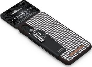 Nordic Elements Nordic Elements Saeson Idun - Materiałowe etui iPhone XR (Dark Brown Pattern 2) 10