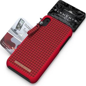 Nordic Elements Nordic Elements Saeson Idun - Materiałowe etui iPhone Xs Max (Red) 11