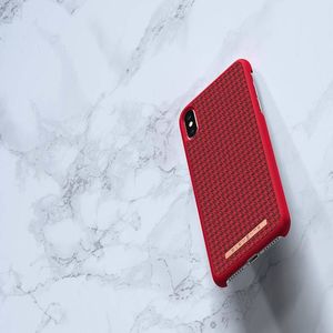 Nordic Elements Nordic Elements Saeson Idun - Materiałowe etui iPhone Xs Max (Red) 14