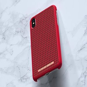 Nordic Elements Nordic Elements Saeson Idun - Materiałowe etui iPhone Xs Max (Red) 3
